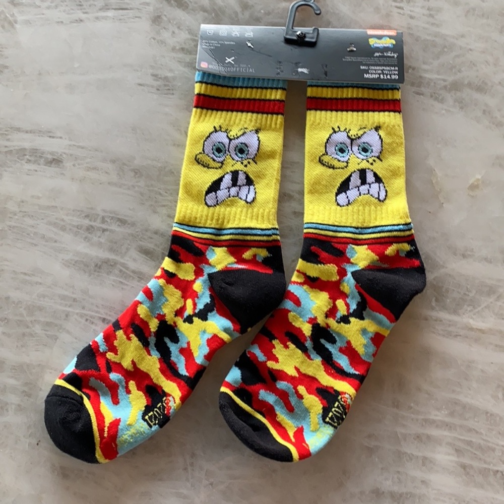 🤣🤣ODD SOCKS OFFICIAL  Sponge Bob Square Pants Socks